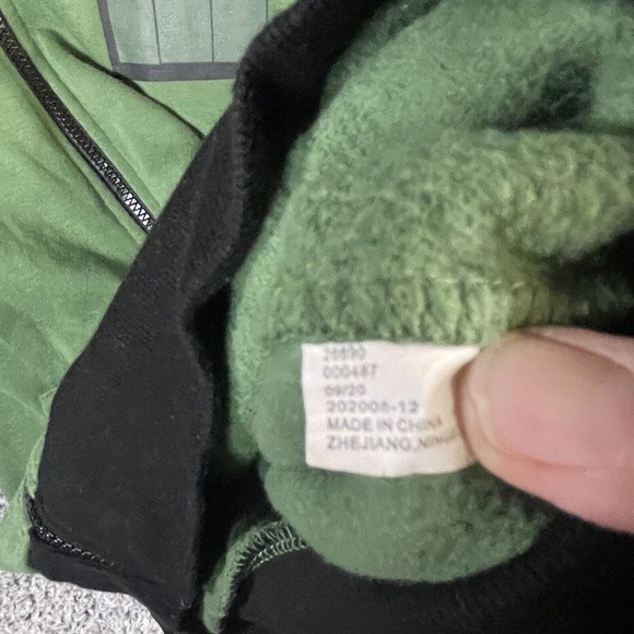 Hot Topic Naruto Hoodie Green Long Sleeve Cosplay Full Zip Men's Size Large - Picture 9 of 12